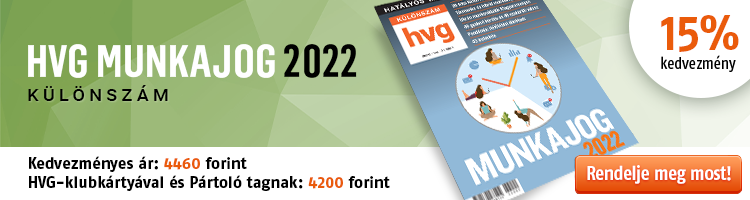 HVG Munkajog-különszám 2022 kép