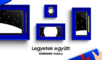 A cikksorozat támogatója a Samsung